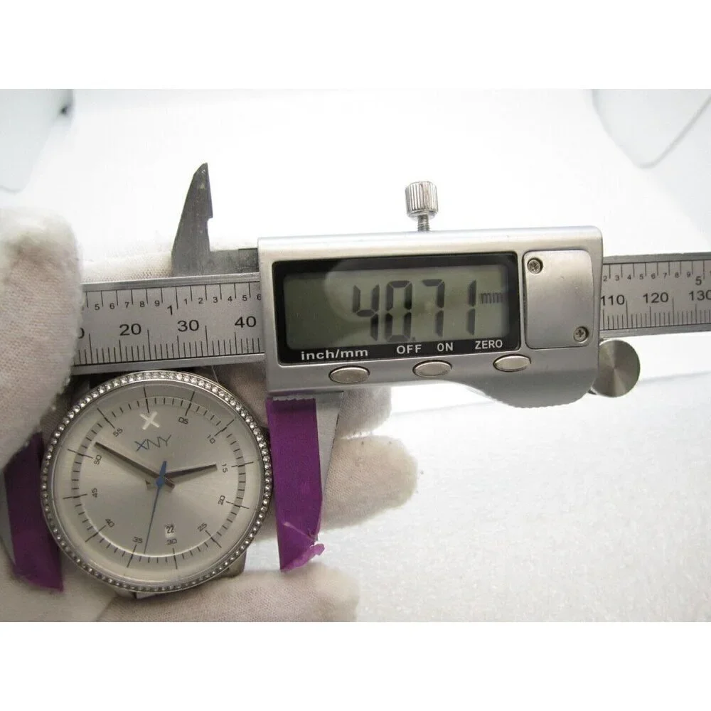 Women XNY Quartz WR‎ Analog 40mm Dial Round Watch (G776) 